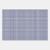 ブルーモダンクリスマスラッピング紙 ラッピングペーパーシート (正面2)