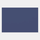 ブルーモダンクリスマスラッピング紙 ラッピングペーパーシート (正面)