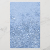 ブルーモダングリッターサロン価格表チラシ チラシ (裏面)