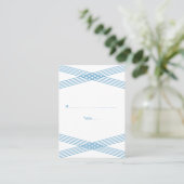 ブルーモダンデコ結婚座席表 プレイスカード (スタンド正面)