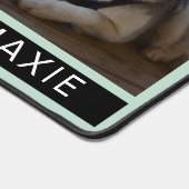 ブルーモダンド最高のグのママEver 3 Photo Collage デスクマット (コーナー)