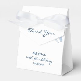 ブルーモダンバラフローラグリーナリー誕生日 フェイバーボックス