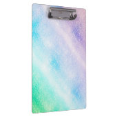 ブルーモダンパープルグリッターググラデーションラムデザイン クリップボード (右)