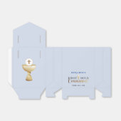 ブルーモダンファースト聖餐式 フェイバーボックス (折り畳みなし)