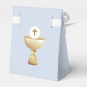 ブルーモダンファースト聖餐式 フェイバーボックス (裏面サイド)