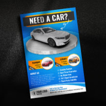 ブルーモダンラグジュアリーカーレンタルレンタカー