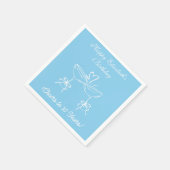 ブルーモダン応援30年誕生日ナプキンス スタンダードカクテルナプキン (角)