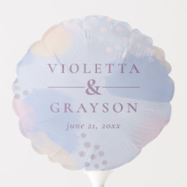 ブルーモダン抽象芸術アート バルーン