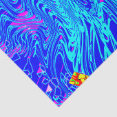 ブルーモダン抽象芸術ア絵を描ート 薄葉紙 (詳細)