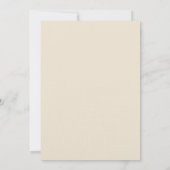 ブルーモダン金ゴールドスプラッシュサーファー波ビーチ結婚式 招待状 (裏面)