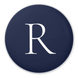 ブルーモノグラムエレガントキャビネット付属品 セラミックノブ