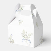 ブルーモノグラムクレストピーターザラビットベビーシャワー フェイバーボックス (裏面サイド)