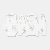 ブルーモノグラムクレストピーターザラビットベビーシャワー フェイバーボックス (折り畳みなし)