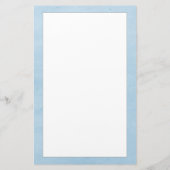 ブルーモノグラムリース文具 便箋 (裏面)