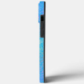 ブルーモノグラム斑入りケースメイトiPhone HAMbyWG Case-Mate iPhoneケース (裏面 / 左)