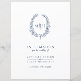 ブルーモノグラム結婚リースのゲスト情報