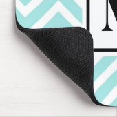 ブルーモノグラム マウスパッド (コーナー)