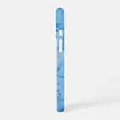 ブルーモノグラム iPhone 16ケース (左側面)