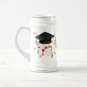 ブルーモルタルおよび卒業証書 ビールジョッキ (左)