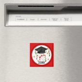 ブルーモルタルおよび卒業証書 マグネット (インサイチュ (食洗機))