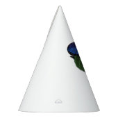 ブルーモルフォハート蝶 パーティーハット (左)