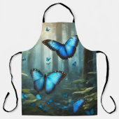 ブルーモルフォバタフライ エプロン (正面)