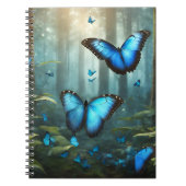 ブルーモルフォバタフライ ノートブック (正面)