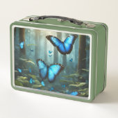 ブルーモルフォバタフライ メタルランチボックス (裏面)