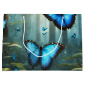 ブルーモルフォバタフライ ラージペーパーバッグ (正面)