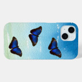 ブルーモルフォバタフライ Case-Mate iPhoneケース (裏面 (横))