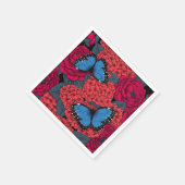 ブルーモルフォ庭園 スタンダードカクテルナプキン (角)