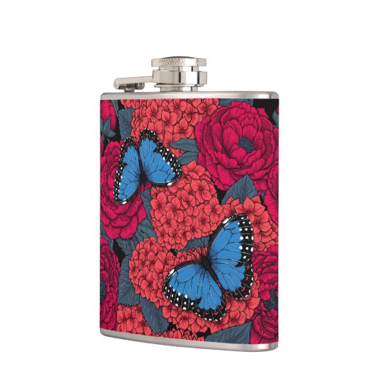 ブルーモルフォ庭園 フラスク (左)