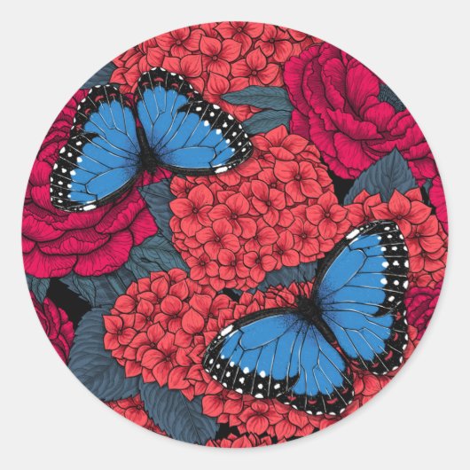 ブルーモルフォ庭園 ラウンドシール (正面)