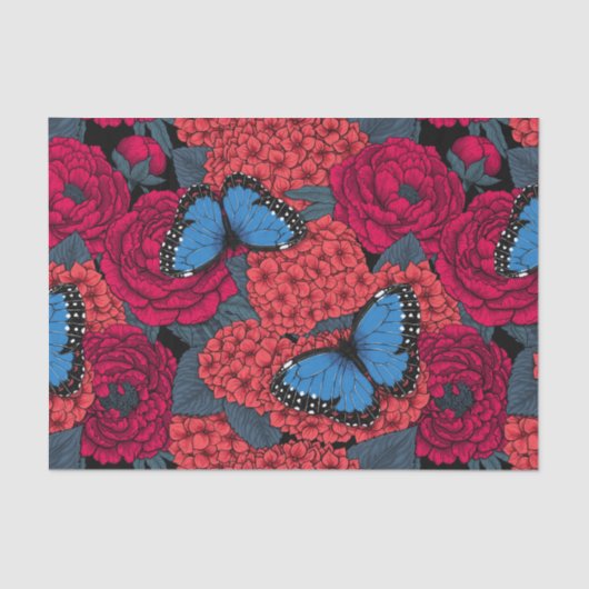 ブルーモルフォ庭園 薄葉紙 (正面)