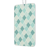 ブルーモロッコトレリス、格子、クローバー カーエアーフレッシュナー (左)