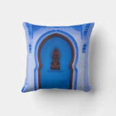 ブルーモロッコドア クッション (裏面)