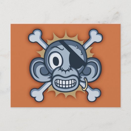 ブルーモンキーパイレーツ ポストカード (正面)