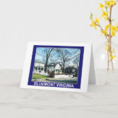 ブルーモンバージニア カード (黄色い花)