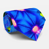 ブルーモーニンググローリー ネクタイ (ロール)