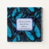 ブルーモーフォバタフライレシピ ノートブック (裏面)