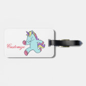 ブルーユニコーンランニングのサンダー_コーブ ラゲッジタグ (裏面横)