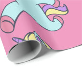 ブルーユニコーンランニングのサンダー_コーブ ラッピングペーパー (ロールコーナー)