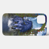ブルーユニコーン2 Case-Mate iPhoneケース (裏面 (横))