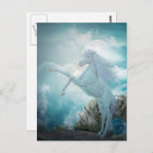 ブルーユニコーン ポストカード (正面/裏面)