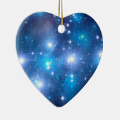 ブルーユニバーススターズ+あなたのアイディア セラミックオーナメント (右)