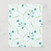 ブルーユーカリ個人文房具またはビジネス文房具 (裏面)