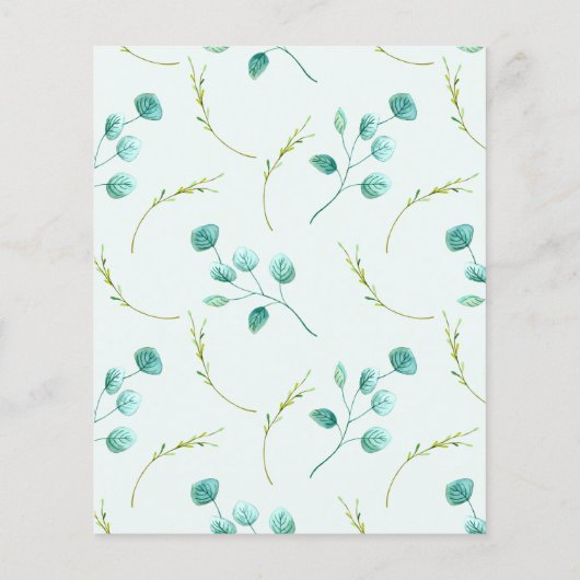 ブルーユーカリ個人文房具またはビジネス文房具 (裏面)