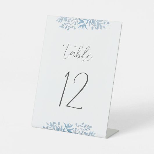 ブルーユーカリ結婚プトゥス表番号 台座サイン (正面)