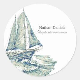 ブルーヨットインメモリアル ラウンドシール