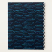 ブルーヨットパターン プランナー手帳 (裏面)